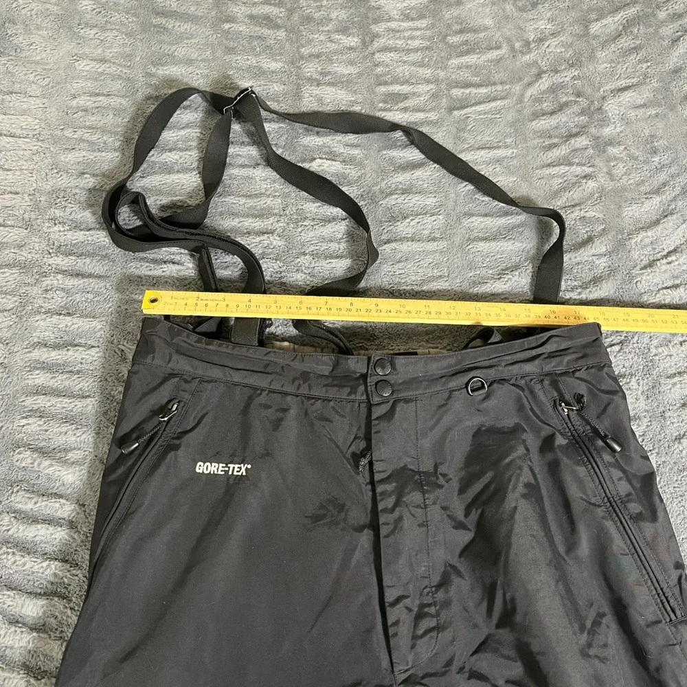 The North Face Gore-Tex Ski Snow Pants Mens XL Black Waterproof Suspenders AP712